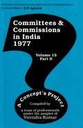 Cover: Committees and Commissions in India 1977: A Concept's Project (Concepts in Communication Informatics and Librarianship-51) - Concept Publishing Company Pvt Ltd
