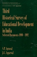 Cover: Third Historical Survey of Educational Development in India: Select Documents 1990-1992 (Concepts in Communication Informatics and Librarianship-57) - Concept Publishing Company Pvt Ltd