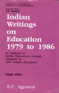 Cover: Indian Writings on Education 1979 to 1986: An Indicator to Indian Educational Journals Grouped by 2465 Subject Descriptors Part-2 (Author Approach) - Concept Publishing Company Pvt Ltd