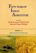 Cover: Fifty Years of Indian Agriculture (Determinants of Production) - Concept Publishing Company Pvt Ltd