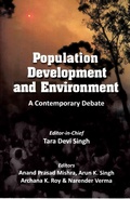 Cover: Population, Development and Environment A Contemporary Debate - Concept Publishing Company Pvt Ltd
