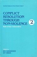 Cover: Conflict Resolution through Non-Violence: Role of the Universities - Concept Publishing Company Pvt Ltd