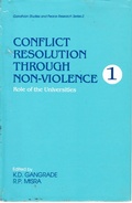 Cover: Conflict Resolution through Non-Violence: Role of the Universities - Concept Publishing Company Pvt Ltd