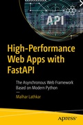 Cover: High-Performance Web Apps with FastAPI - APress