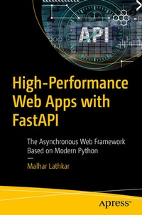 Enlarge image Cover: High-Performance Web Apps with FastAPI - APress