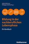 Cover: Bildung in der nachberuflichen Lebensphase - Kohlhammer