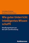 Cover: Wie guter Unterricht intelligentes Wissen schafft - Kohlhammer