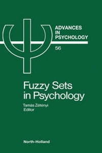Abbildung von: Fuzzy Sets in Psychology: Volume 56 - North-Holland