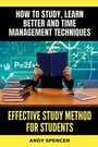 Cover: Effective Study Method for Students - tredition