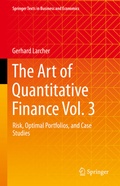 Cover: The Art of Quantitative Finance Vol. 3 - Springer