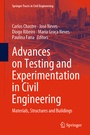 Cover: Advances on Testing and Experimentation in Civil Engineering - Springer