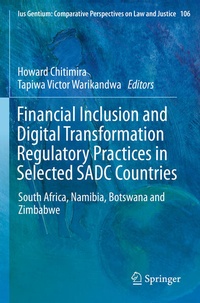 Enlarge image Cover: Financial Inclusion and Digital Transformation Regulatory Practices in Selected SADC Countries - Springer