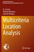 Cover: Multicriteria Location Analysis - Springer