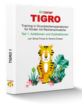Cover: TIGRO 1: Additionen und Subtraktionen - Lernserver-Institut - Verlag f&uuml;r Bildungsmedien