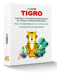 Enlarge image Cover: TIGRO 2: Multiplikationen und Divisionen - Lernserver-Institut - Verlag für Bildungsmedien