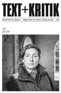 Cover: Juli Zeh - Edition Text + Kritik