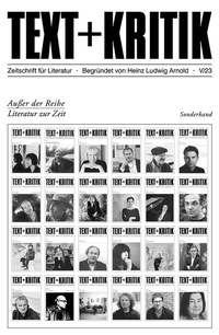 Abbildung von: Außer der Reihe - Edition Text + Kritik