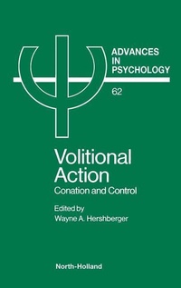 Enlarge image Cover: Volitional Action: Volume 62 - North-Holland