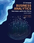 Cover: Business Analytics - CENGAGE Learning Custom Publishing