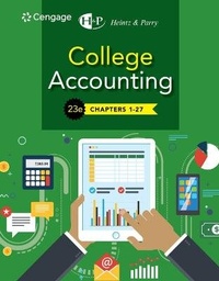 Enlarge image Cover: Bundle: College Accounting, Chapters 1-27, 23rd + Study Guide with Working Papers for Heintz/Parry's College Accounting, Chapters 1- 15 + Study Guide for Working Papers for Heintz/Parry's College Accounting, Chapters 16-27 - CENGAGE Learning Custom Publishing