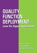 Cover: Quality Function Deployment and Lean Six Sigma Applications in Public Health - ASQ Quality Press