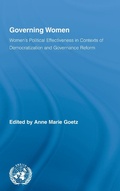 Cover: Governing Women - Routledge