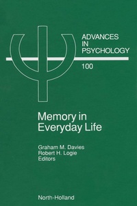 Enlarge image Cover: Memory in Everyday Life - North-Holland