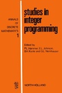 Cover: Studies in Integer Programming - Elsevier