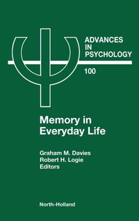 Enlarge image Cover: Memory in Everyday Life: Volume 100 - North-Holland