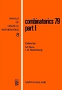 Cover: Combinatorics 79. Part I - Elsevier