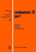 Bild: Combinatorics 79. Part I - Elsevier