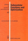 Cover: Submodular Functions and Optimization - North-Holland
