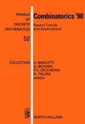 Cover: Combinatorics '90 - Elsevier