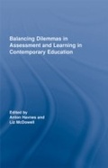 Cover: Balancing Dilemmas in Assessment and Learning in Contemporary Education - Routledge