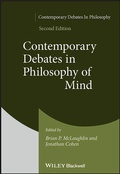 Cover: Contemporary Debates in Philosophy of Mind - Wiley