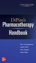 Cover: DiPiro's Pharmacotherapy Handbook, 12th Edition - McGraw Hill LLC