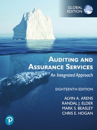 Abbildung von: Auditing and Assurance Services, Global Edition - Pearson Education Limited
