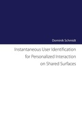 Cover: Instantaneous User Identification for Personalized Interaction on Shared Surfaces - Lulu.com