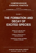 Cover: The Formation and Decay of Excited Species - Elsevier