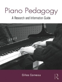 Abbildung von: Piano Pedagogy - Routledge