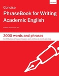 Cover: Concise PhraseBook for Writing Academic English - Whole World Company Press