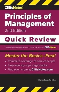 Enlarge image Cover: CliffsNotes Principles of Management - Cliffsnotes