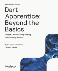 Enlarge image Cover: Dart Apprentice - Kodeco Inc.