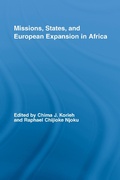 Cover: Missions, States, and European Expansion in Africa - Routledge