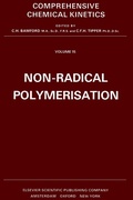 Cover: Non-Radical Polymerisation - Elsevier