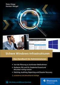Abbildung von: Sichere Windows-Infrastrukturen - Rheinwerk