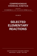 Cover: Selected Elementary Reactions - Elsevier