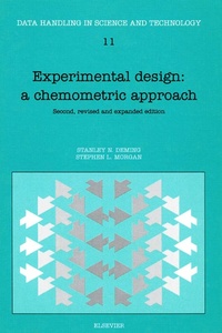 Enlarge image Cover: Experimental Design: A Chemometric Approach - Elsevier