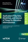 Cover: Application of Big Data, Blockchain, and Internet of Things for Education Informatization - Springer