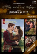 Cover: Z&auml;rtliche Helden: Ritter, Lords und Wikinger - Best of Historical 2022 - CORA Verlag